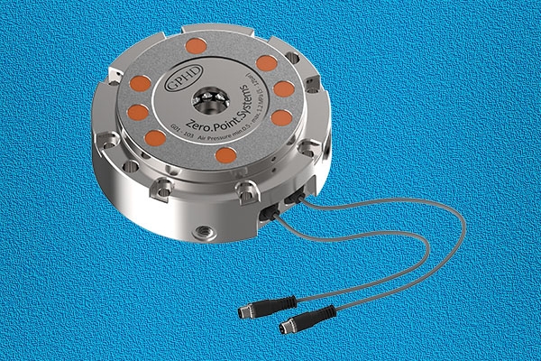 带传感器监控的夹紧模块